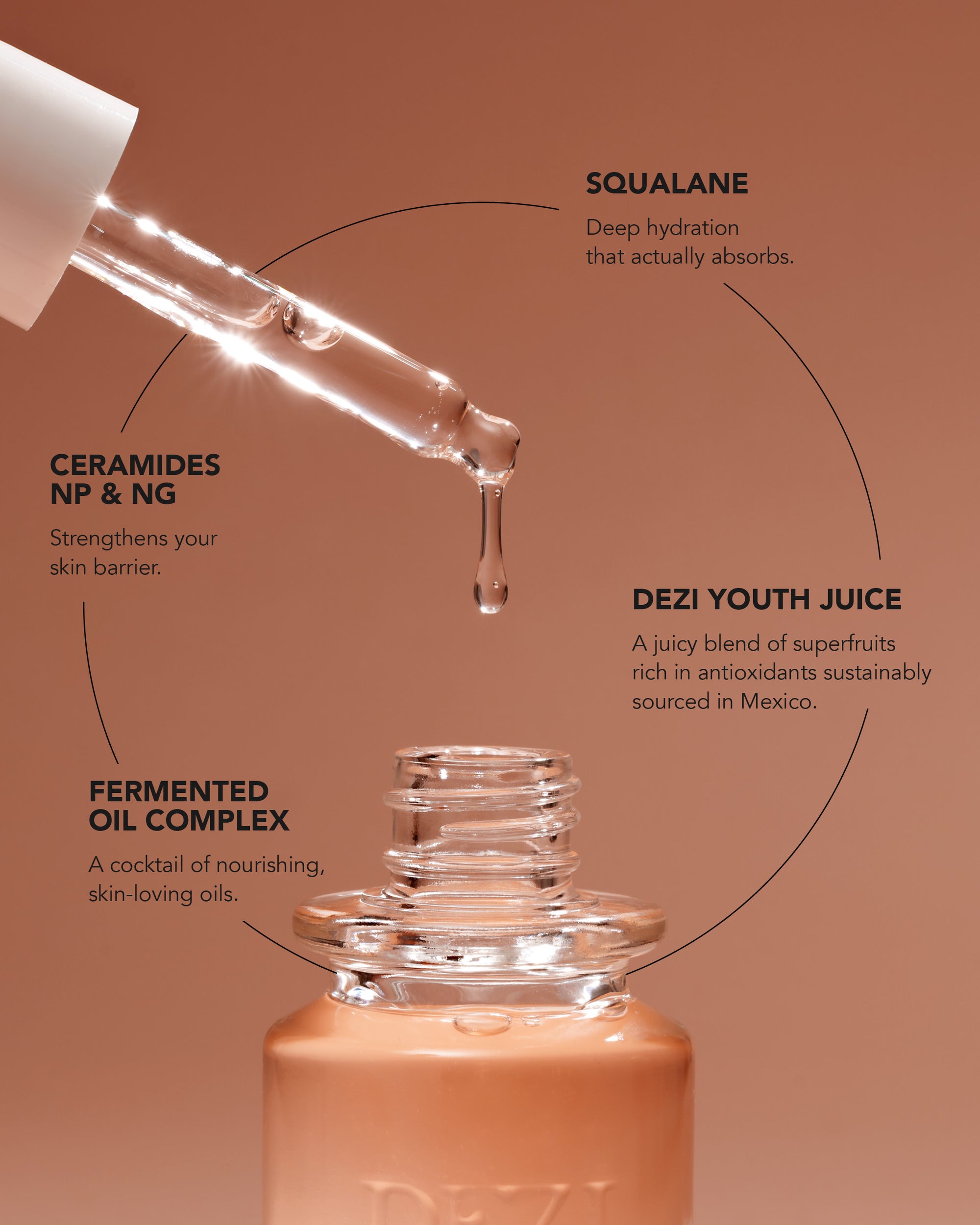 PINK NECTAR - Squalane Oil-Serum Drops